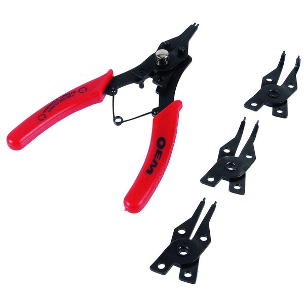 Combination Internal/External Snap Ring Pliers 1.4" x4.44" x9.35"